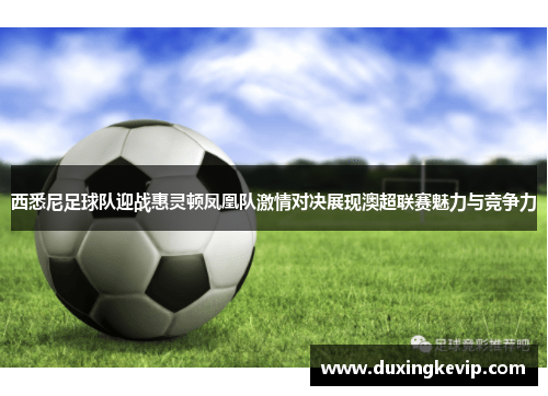 西悉尼足球队迎战惠灵顿凤凰队激情对决展现澳超联赛魅力与竞争力